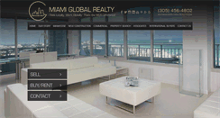 Desktop Screenshot of miamiglobalrealty.com